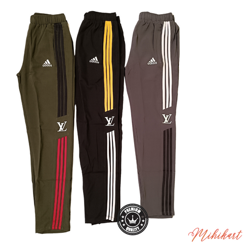 High Quality Track Pants - Premium Quality Sports Lowers | Combo Pack of 3 | Multiple Colors & Sizes Mihikart