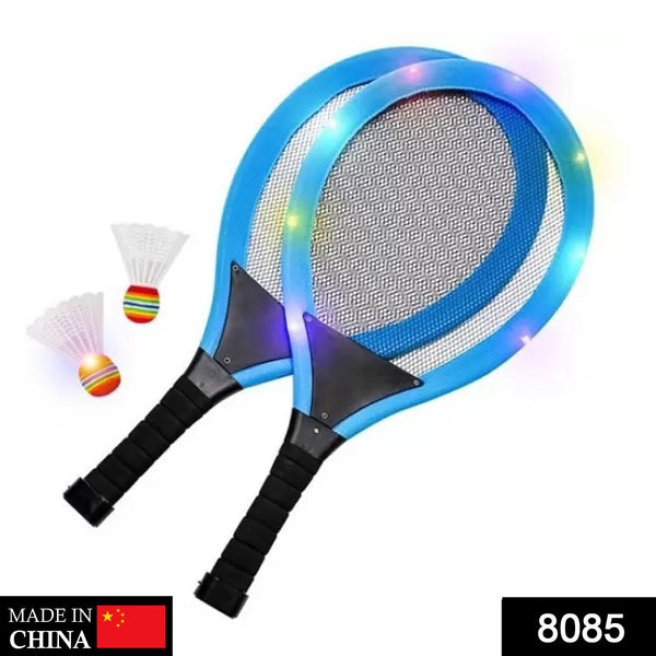 Colorful LED badminton rackets for children