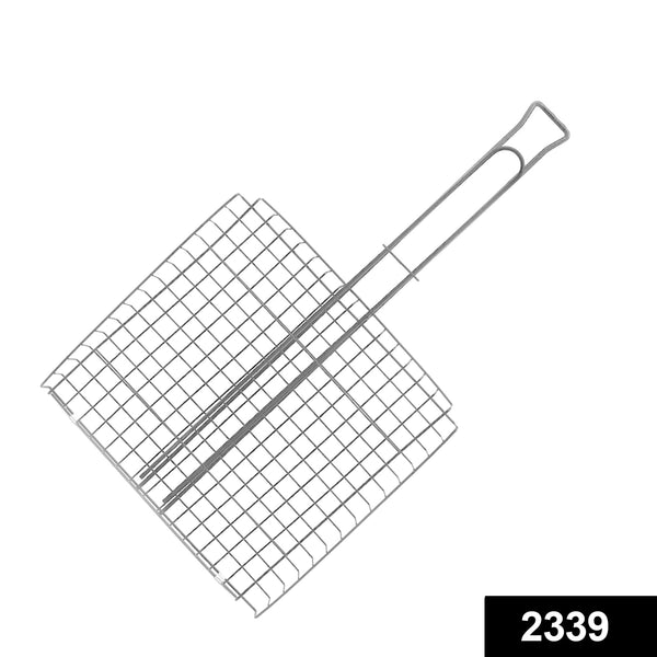 Deep fry mesh strainer in stainless steel