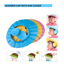 0378 Adjustable Safe Soft Baby Shower cap Mihikart