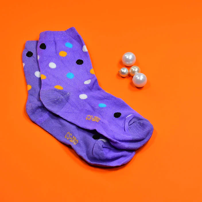 1 PAIR SOCKS PRINTED TRENDY MULTIPLE DESIGNER SOCKS  (1 Pc / Mix Design) - mihikart.com Clothing & Accessories