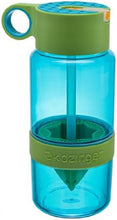 Infuser water bottle for making juice.