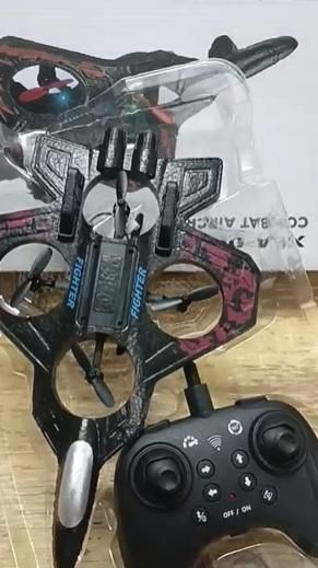 RC Fighter Plane - 2.4GHz Remote Control Aircraft with LED Lights & Altitude Hold ✅Trusted Seller