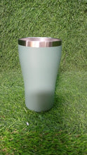 Durable steel mug for hot drinks