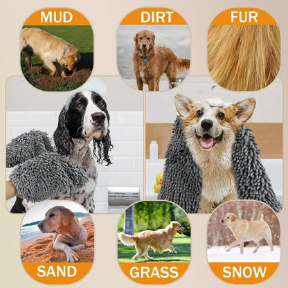 Microfiber Towel for Drying Dogs mihikart.com