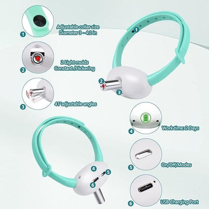 Pet Laser Collar Self Teasing Toy 5bb8c4-09