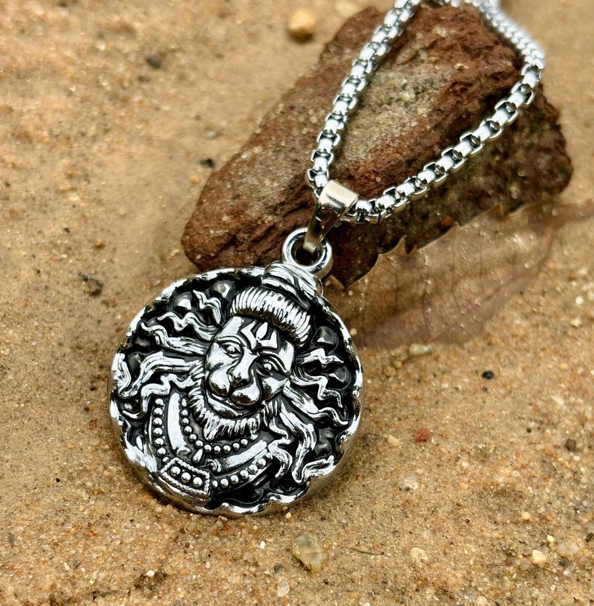Lord Hanuman Chain With Pendant (Pack of 4) Mihikart-01