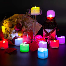 LED tealight candles, battery-operated for party decorations