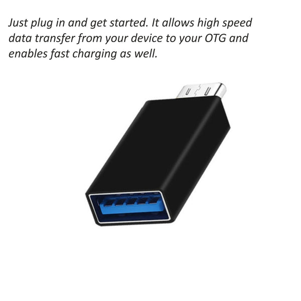 OTG adapter for Type-C devices.