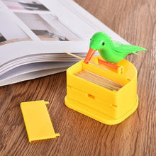 Portable bird-shaped toothpick storage