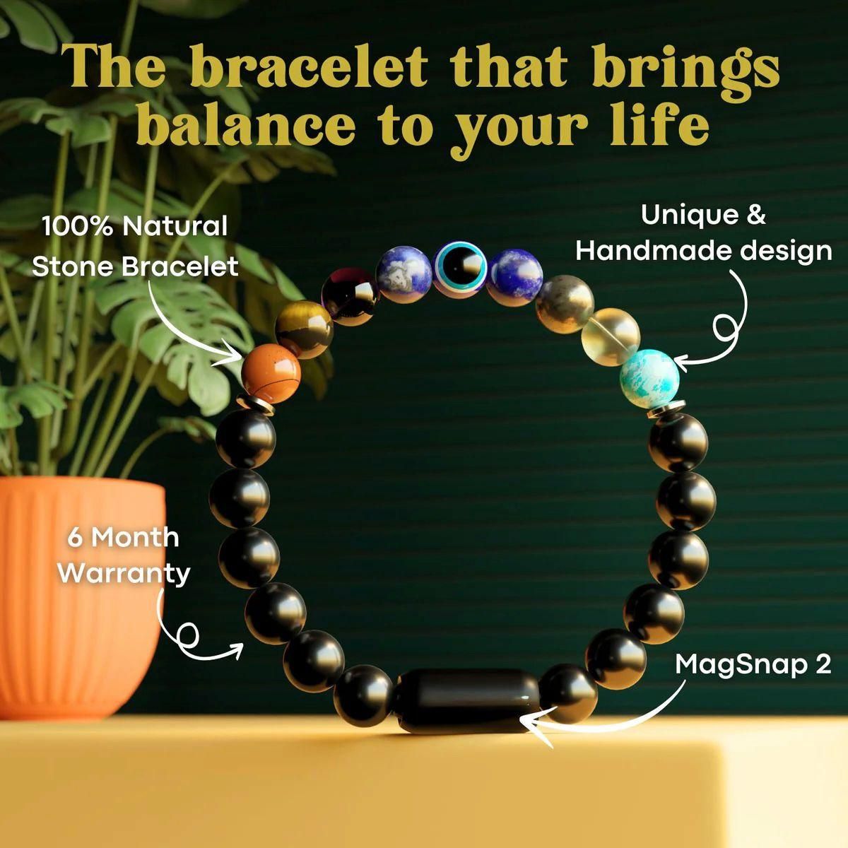 Super 9 Chakra Bracelet - mihikart.com 