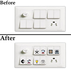 3D Premium Switch Stickers (149 Stickers) - mihikart.com Home Improvement