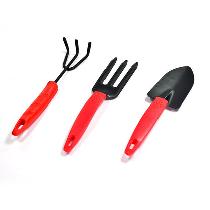 3pcs Small sized Hand Cultivator, Small Trowel, Garden Fork - mihikart.com Garden & Outdoors