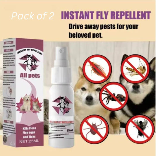 Pet Flea Spray Fast Effect Dog Gnat Pack of 2 5bb8c4-09