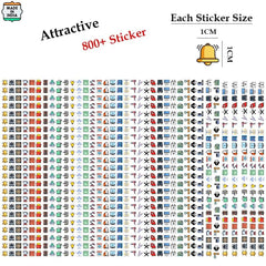 3D Premium Switch Stickers (149 Stickers) - mihikart.com Home Improvement