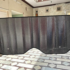 Front and Rear Foldable Car Sunshade (Silver) ✅Trusted Seller