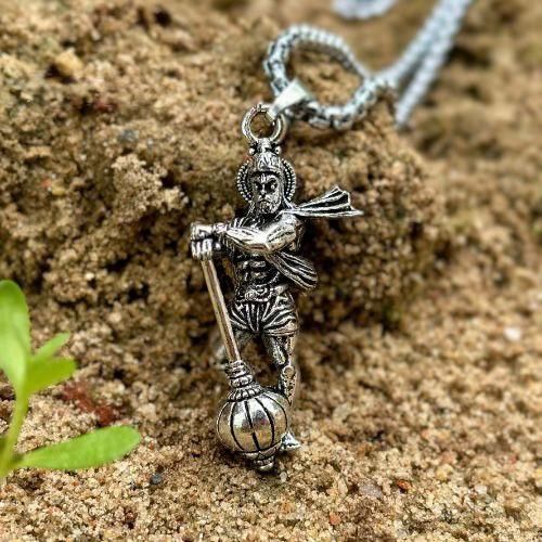 Lord Hanuman Chain With Pendant (Pack of 4) Mihikart-01