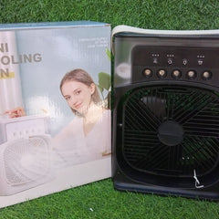 Portable Air Conditioner Fan Personal Air Cooler Desk Cooling Fan (Battery Not Include) - mihikart.com Home Improvement