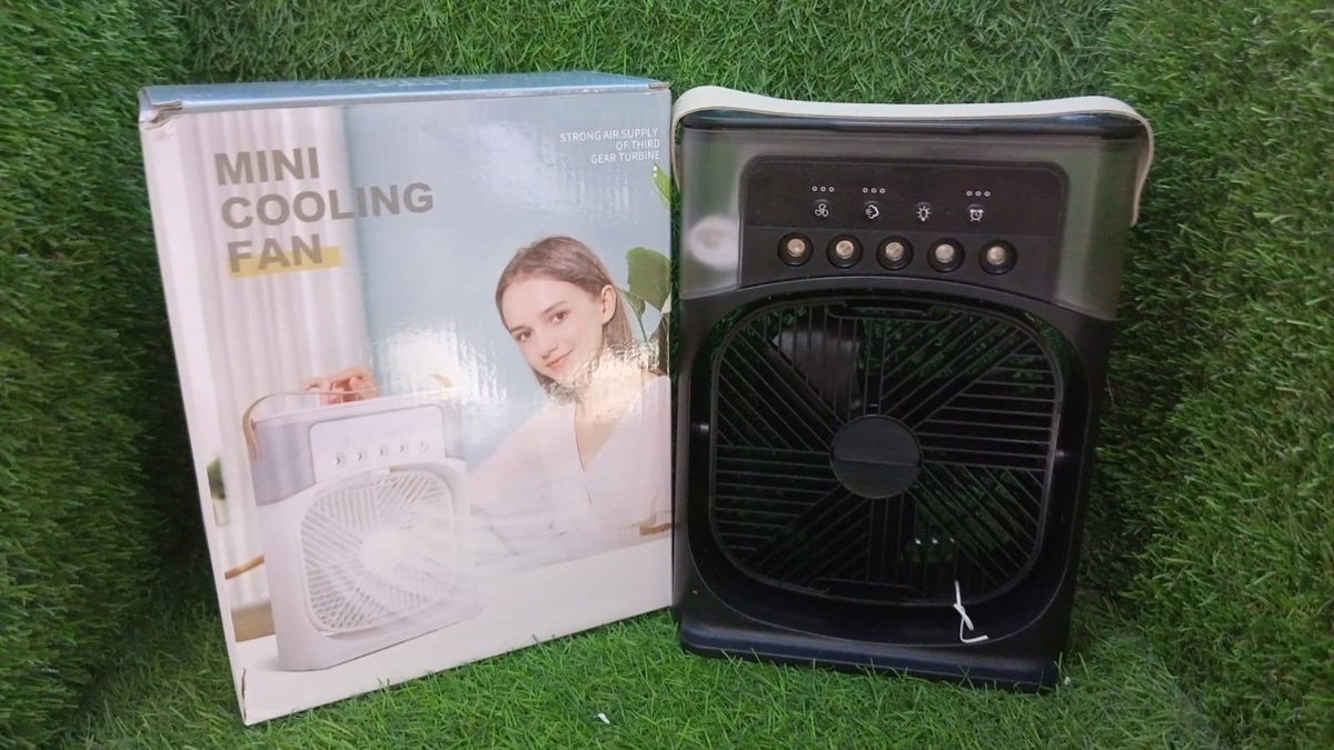 Portable Air Conditioner Fan Personal Air Cooler Desk Cooling Fan (Battery Not Include) - mihikart.com Home Improvement