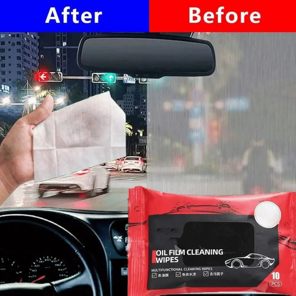 Car Windshield Cleaning Wipes 10pcs mihikart.com