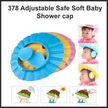 0378 Adjustable Safe Soft Baby Shower cap Mihikart