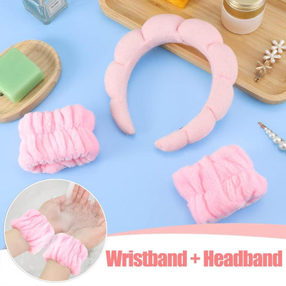 Spa Headband & Wristband set mihikart.com
