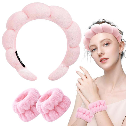 Spa Headband & Wristband set mihikart.com