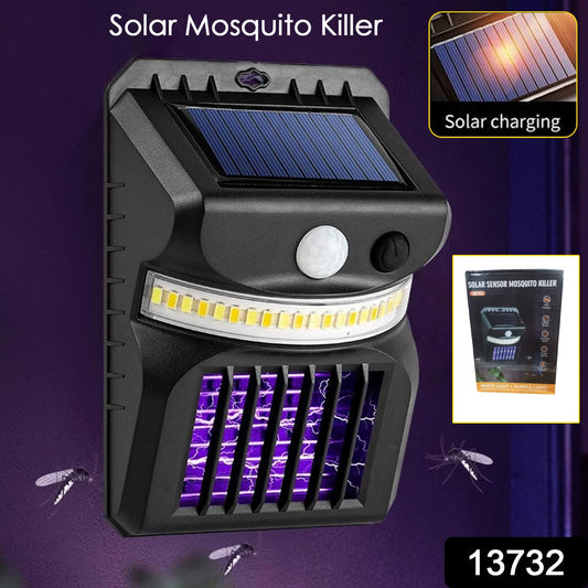 Bug Zapper Outdoor 2 In 1 Solar Mosquito Zapper Lamps (1 Pc) Wukusy