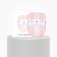 3-in1 LED Face Mask | Anti-Aging & Anti-Acne Mask for Glowing Skin - mihikart.com Health & Personal Care