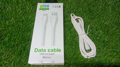 High-quality charging cable for Android and compatible devices.