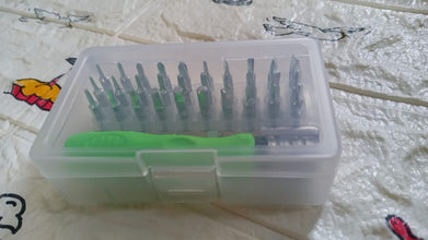 30-piece mini screwdriver set with extension