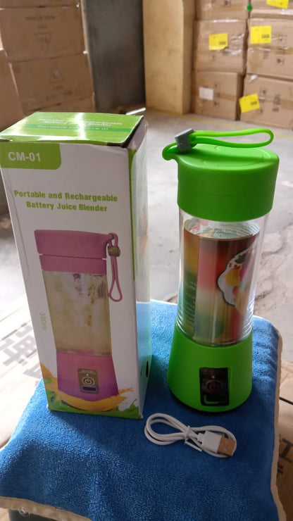 Portable 6 Blade Juicer Cup USB Rechargeable Vegetables Fruit Juice Maker Juice Extractor Blender Mixer Mihikart