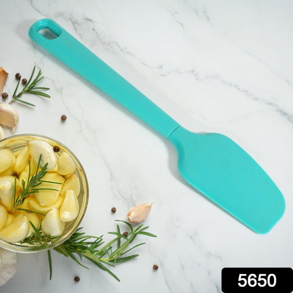 Silicone Jar or Can Spatula: Platinum Spatulas Silicone Heat Resistant, Long Scraper For Jars & Blender