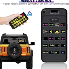 LED Matrix Panel 32×16  — Flexible, App &amp; Remote Controlled, IP65 Waterproof ✅Trusted Seller