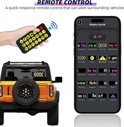 LED Matrix Panel 32×16  — Flexible, App &amp; Remote Controlled, IP65 Waterproof ✅Trusted Seller