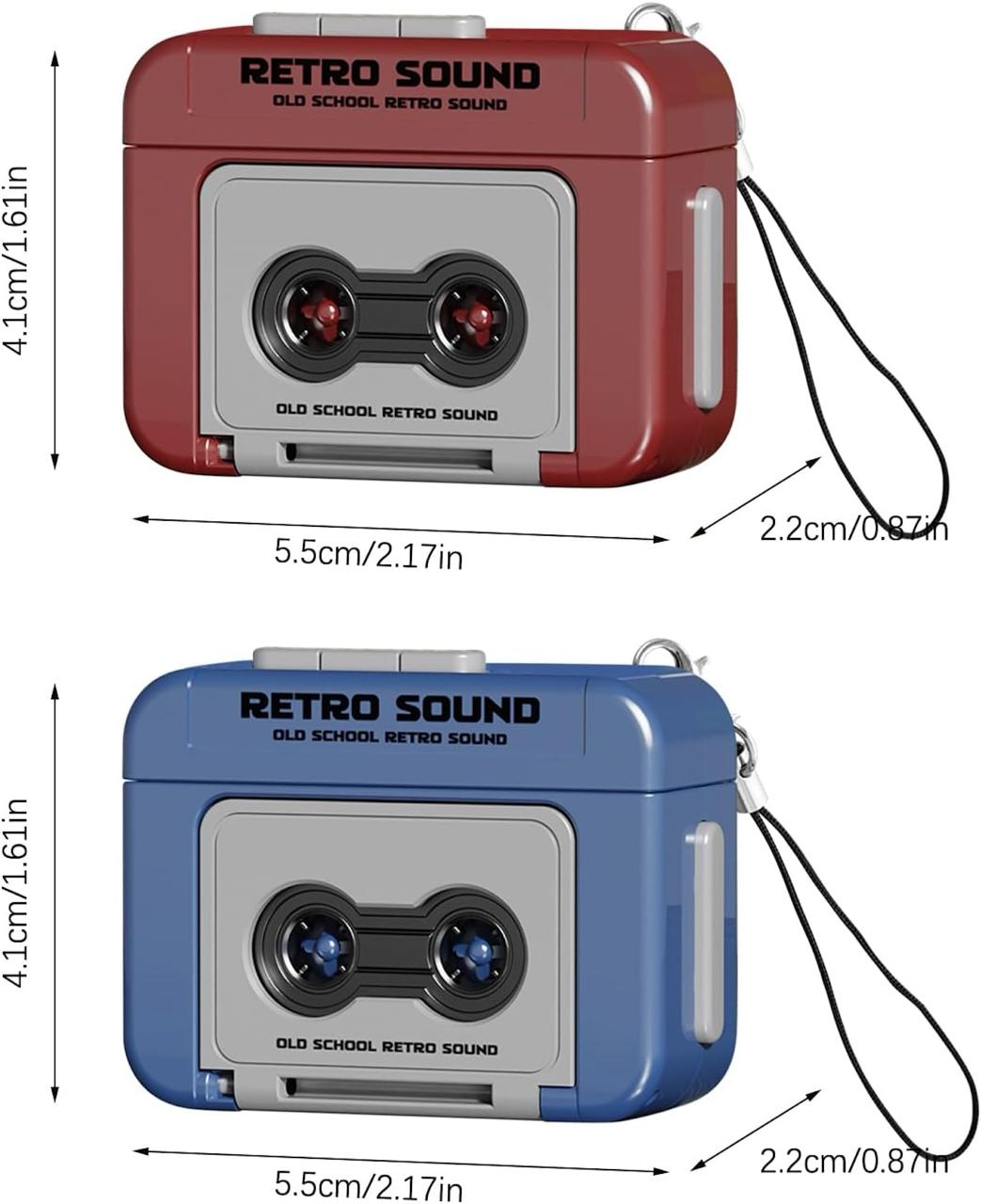 Retro Cassette Tape Keychain - Mini Sound Recorder with Real Audio Playback ✅Trusted Seller