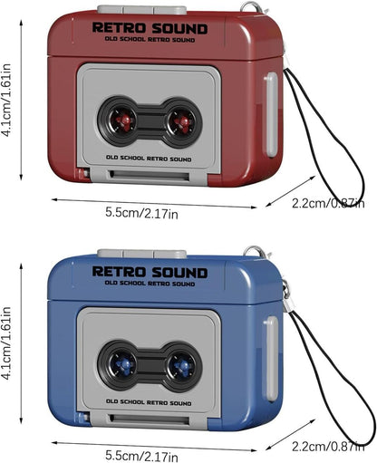 Retro Cassette Tape Keychain - Mini Sound Recorder with Real Audio Playback ✅Trusted Seller