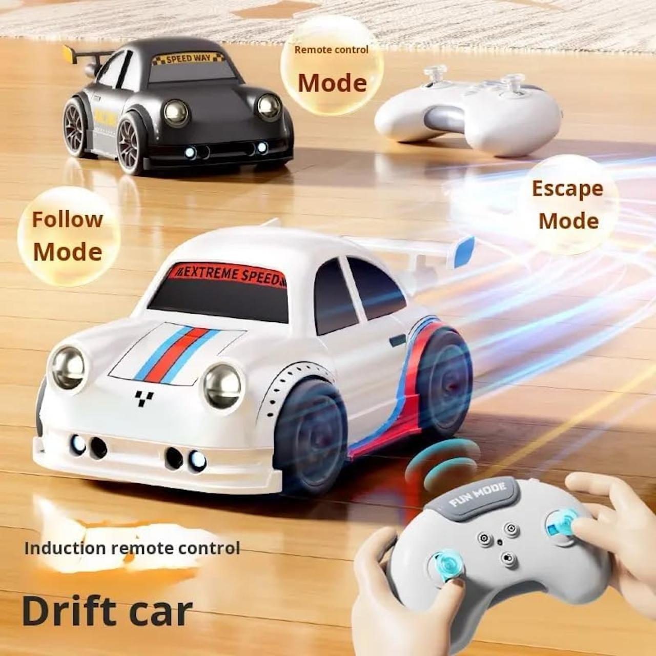 Mini RC Drift Car - Intelligent Sensor Stunt Car with Follow Me & Escape Mode ✅Trusted Seller