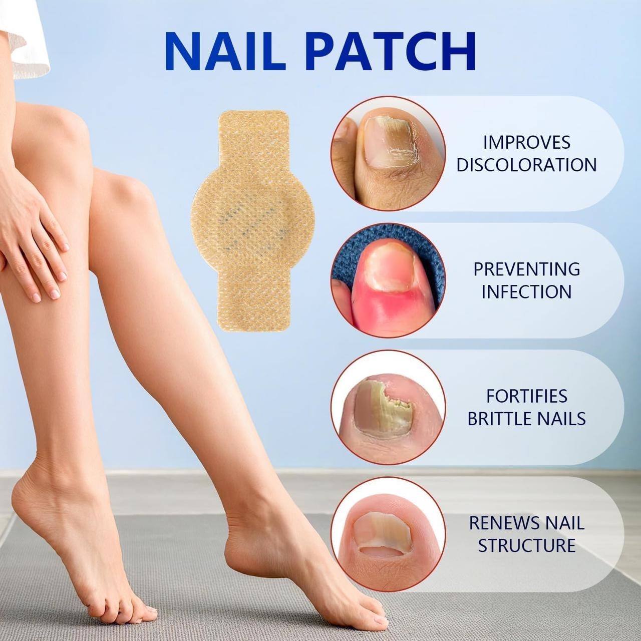 Fungal Nail Repair Patches - 21 PCS Overnight Antifungal Treatment for Toenails & Fingernails ✅Trusted Seller