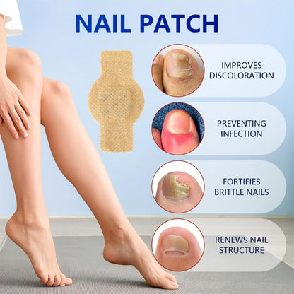 Fungal Nail Repair Patches - 21 PCS Overnight Antifungal Treatment for Toenails & Fingernails ✅Trusted Seller