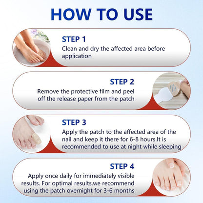 Fungal Nail Repair Patches - 21 PCS Overnight Antifungal Treatment for Toenails & Fingernails ✅Trusted Seller