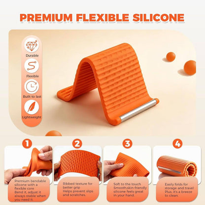 Flexible Foldable Silicone Phone & Tablet Stand ✅Trusted Seller