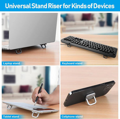 Fast heat dissipation mini laptop stand reduces CPU from 90 degrees to 50 degrees with air circulation