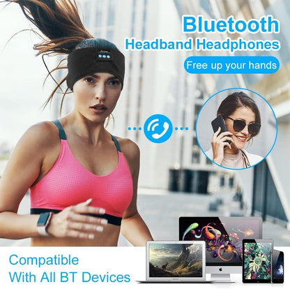 Bluetooth Music Headband - Wireless Sleep Headphones with Ultra-Thin HD Speakers ✅Trusted Seller