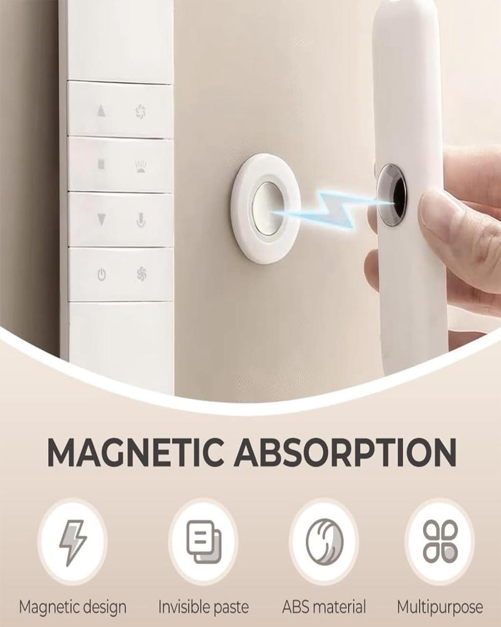 Magnetic hooks wall mount | Pack of 4 mihikart.com