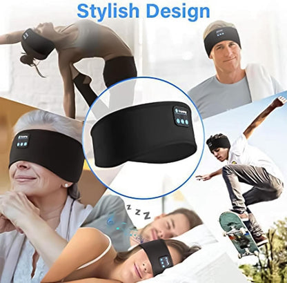 Bluetooth Music Headband - Wireless Sleep Headphones with Ultra-Thin HD Speakers ✅Trusted Seller