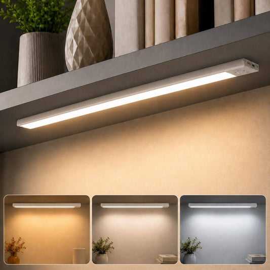 Wireless Under Cabinet Light — Magnetic, Motion Sensor, Rechargeable (30cm) ✅Trusted Seller
