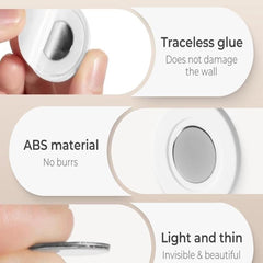 Magnetic hooks wall mount | Pack of 4 mihikart.com